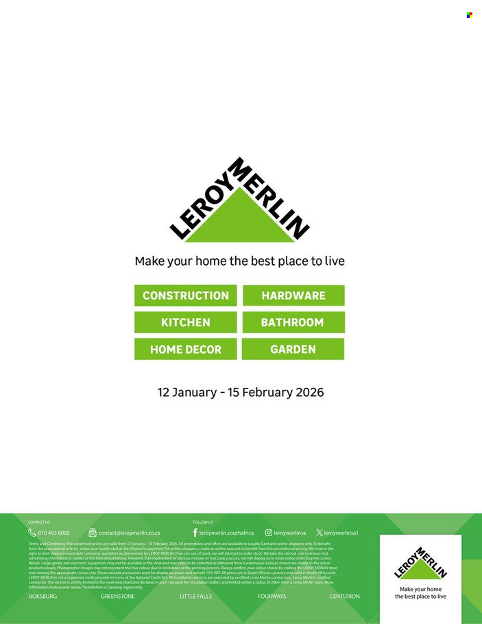 Leroy Merlin specials - 12/01/2026 - 15/02/2026. Page 20