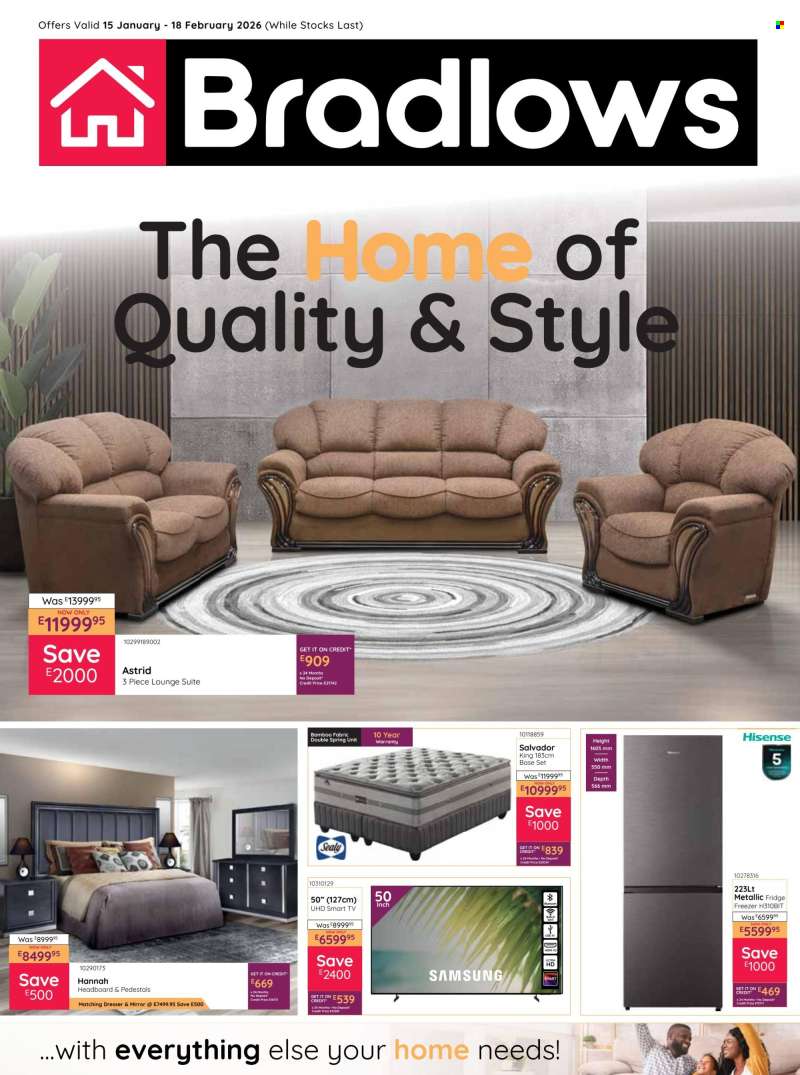 Bradlows catalogue  - 15/01/2026 - 18/02/2026.