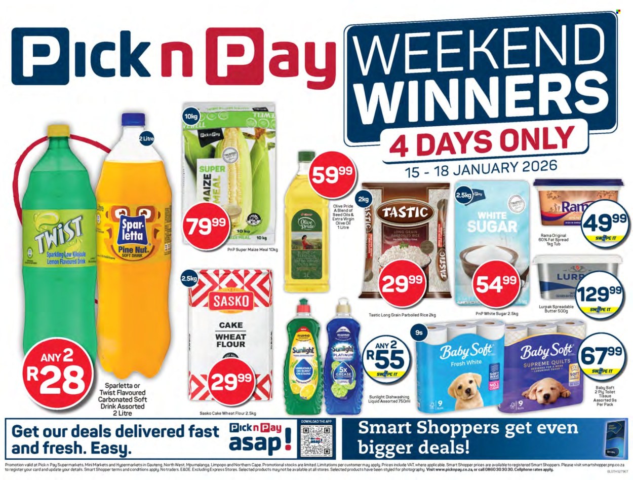 Pick n Pay specials - 15/01/2026 - 18/01/2026. Page 1