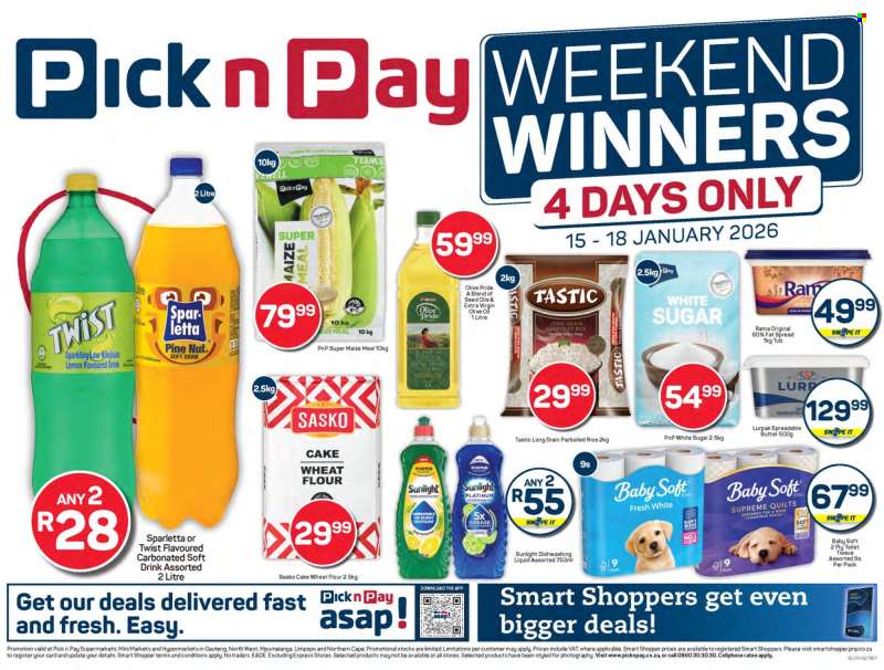 Pick n Pay catalogue  - 15/01/2026 - 18/01/2026.