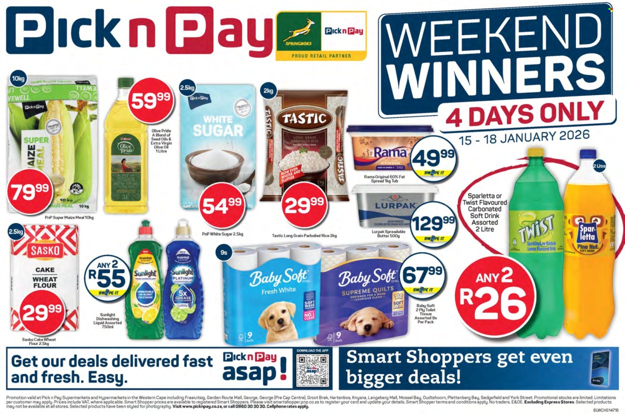 Pick n Pay specials - 15/01/2026 - 18/01/2026. Page 1
