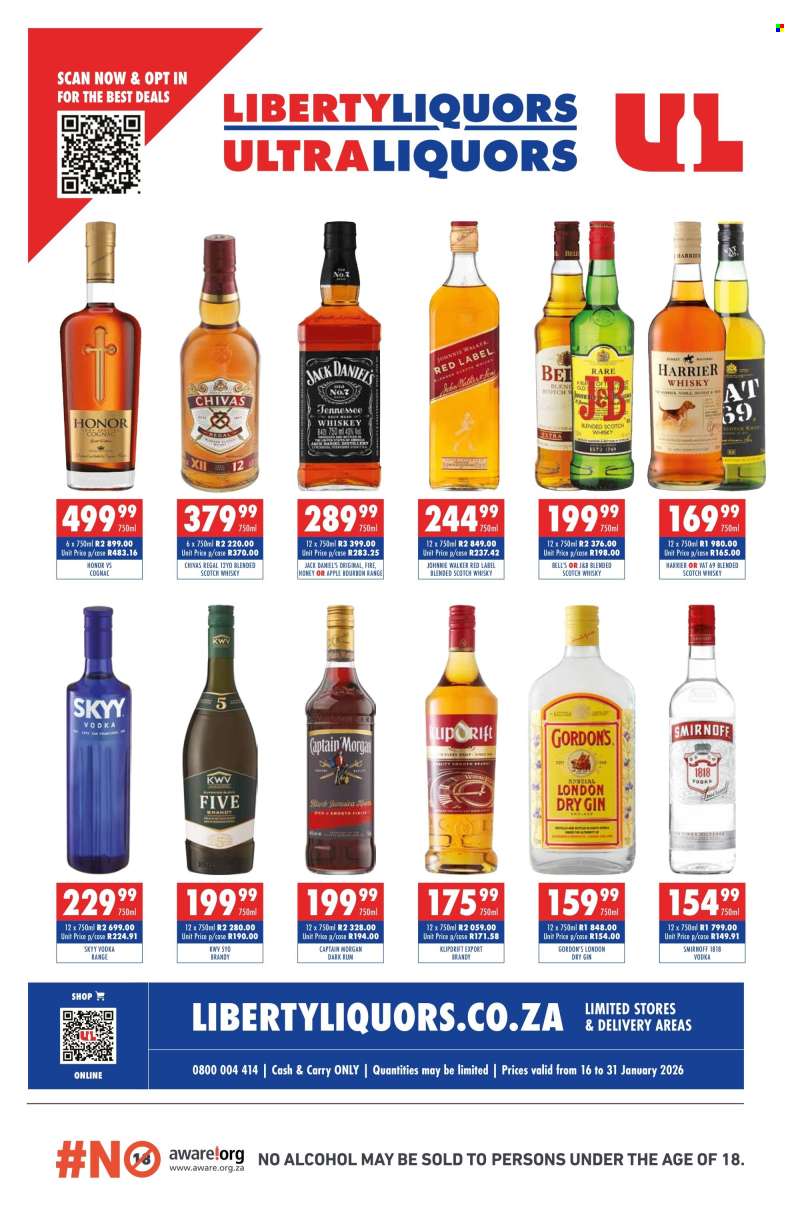Liberty Liquors catalogue  - 16/01/2026 - 31/01/2026.