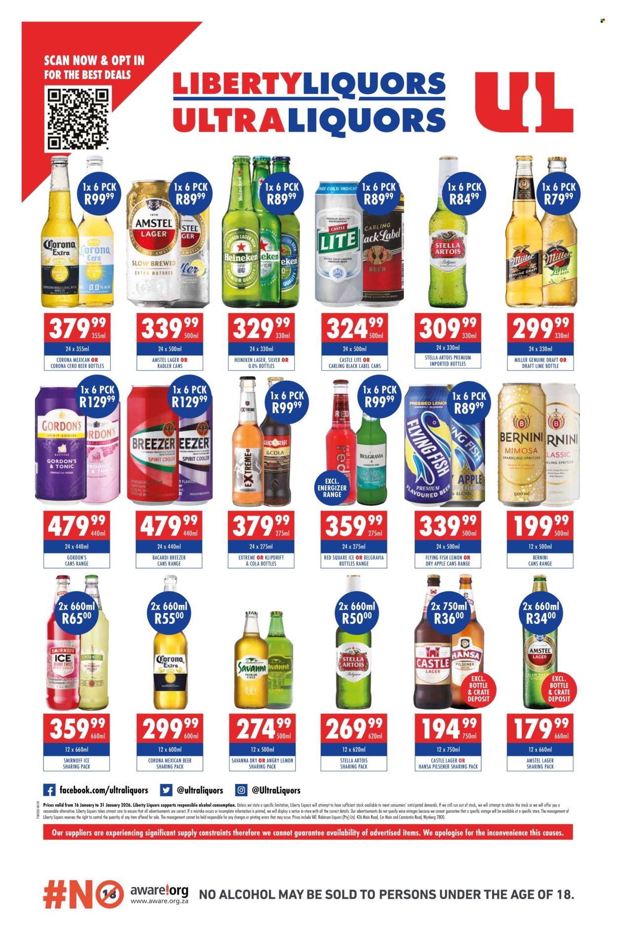 Liberty Liquors specials - 16/01/2026 - 31/01/2026. Page 4