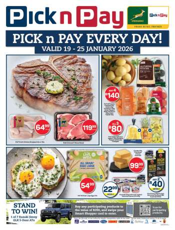 Pick n Pay catalogue  - 19/01/2026 - 25/01/2026.
