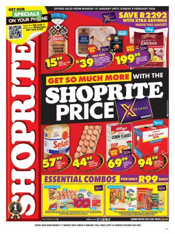 Shoprite catalogue  - 19/01/2026 - 08/02/2026.