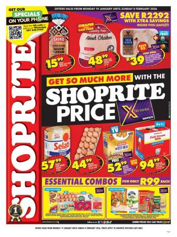 Shoprite catalogue  - 19/01/2026 - 08/02/2026.