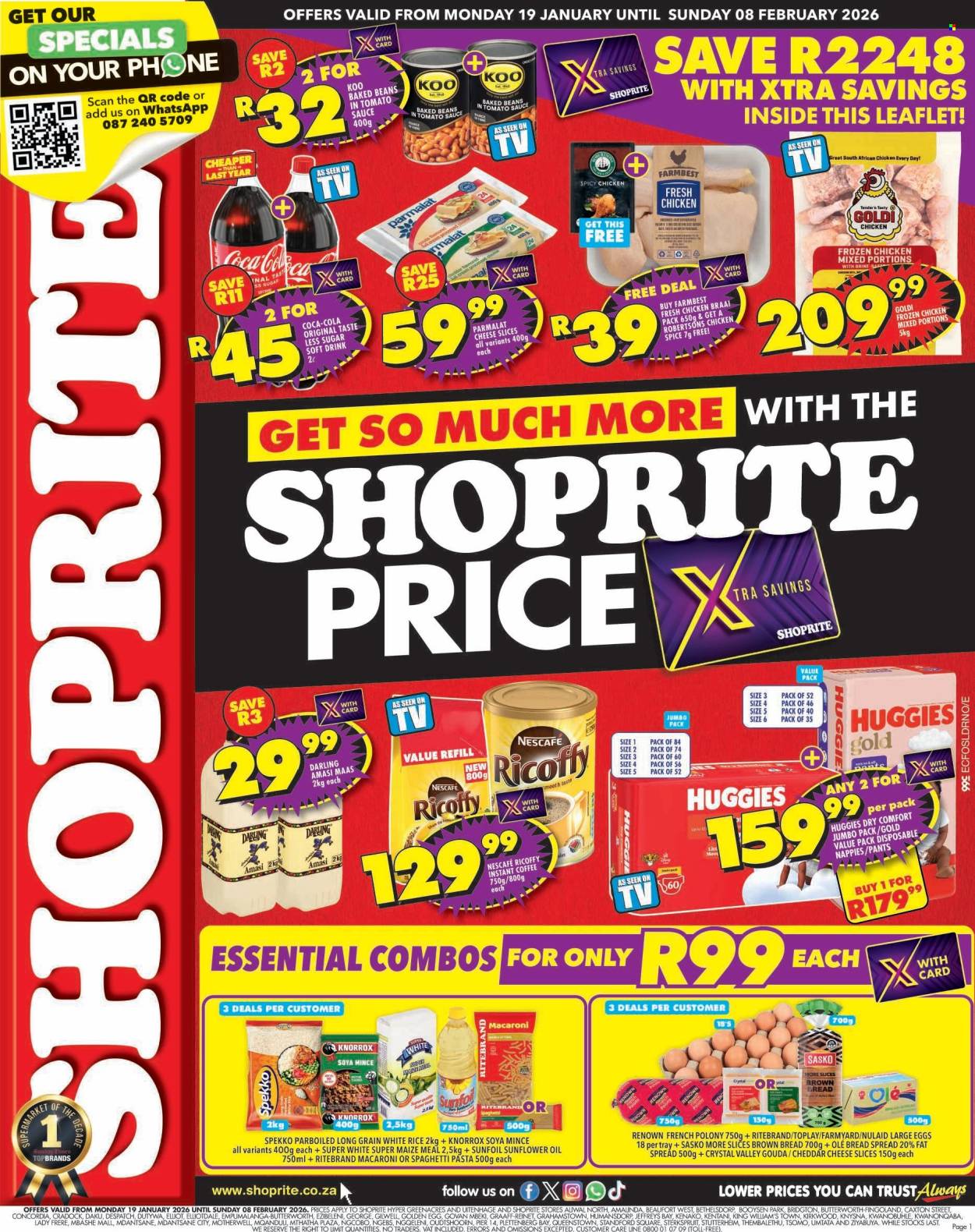 Shoprite specials - 19/01/2026 - 08/02/2026. Page 1