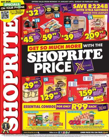 Shoprite catalogue  - 19/01/2026 - 08/02/2026.