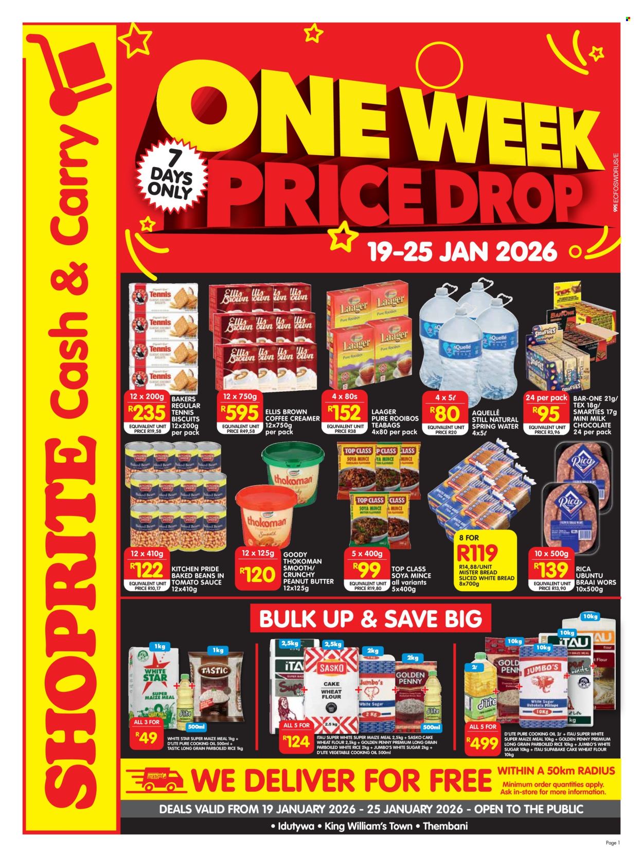 Shoprite specials - 19/01/2026 - 25/01/2026. Page 1