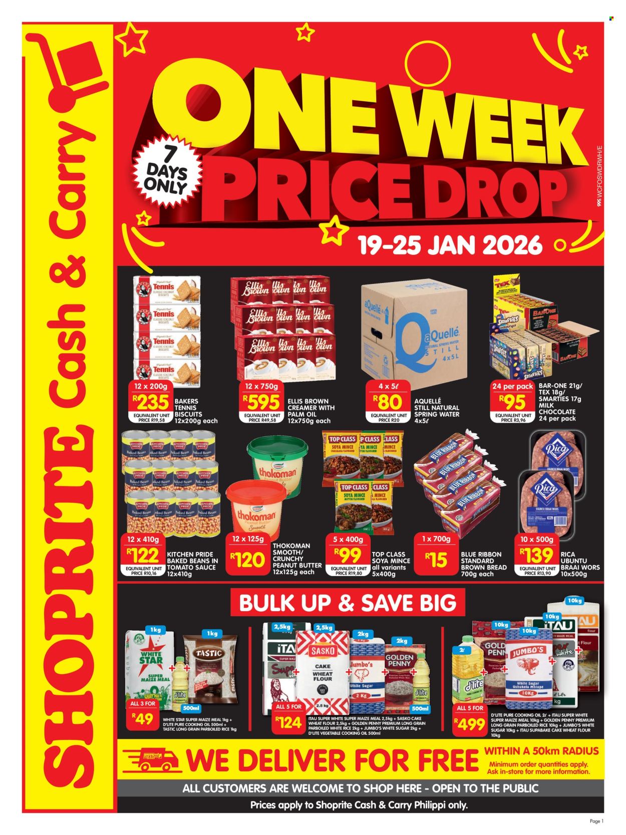 Shoprite specials - 19/01/2026 - 25/01/2026. Page 1