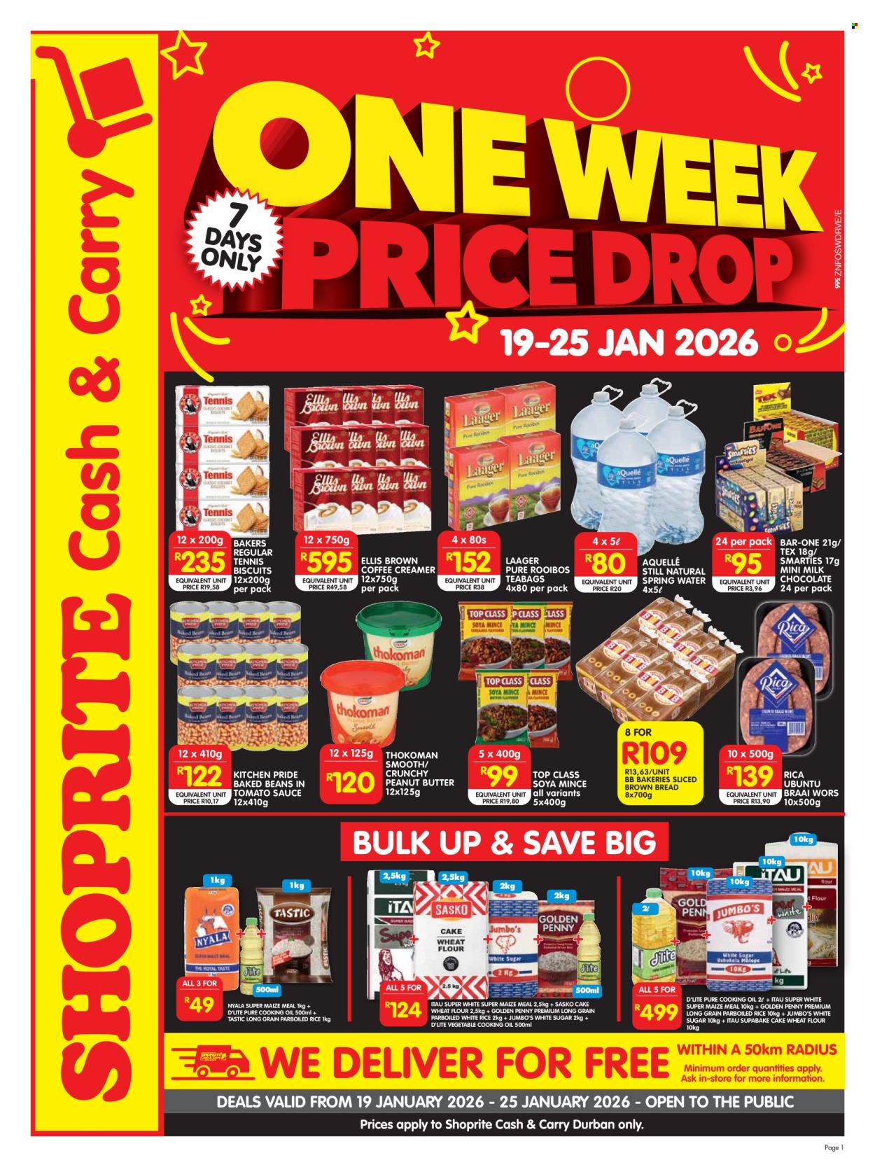 Shoprite specials - 19/01/2026 - 25/01/2026. Page 1