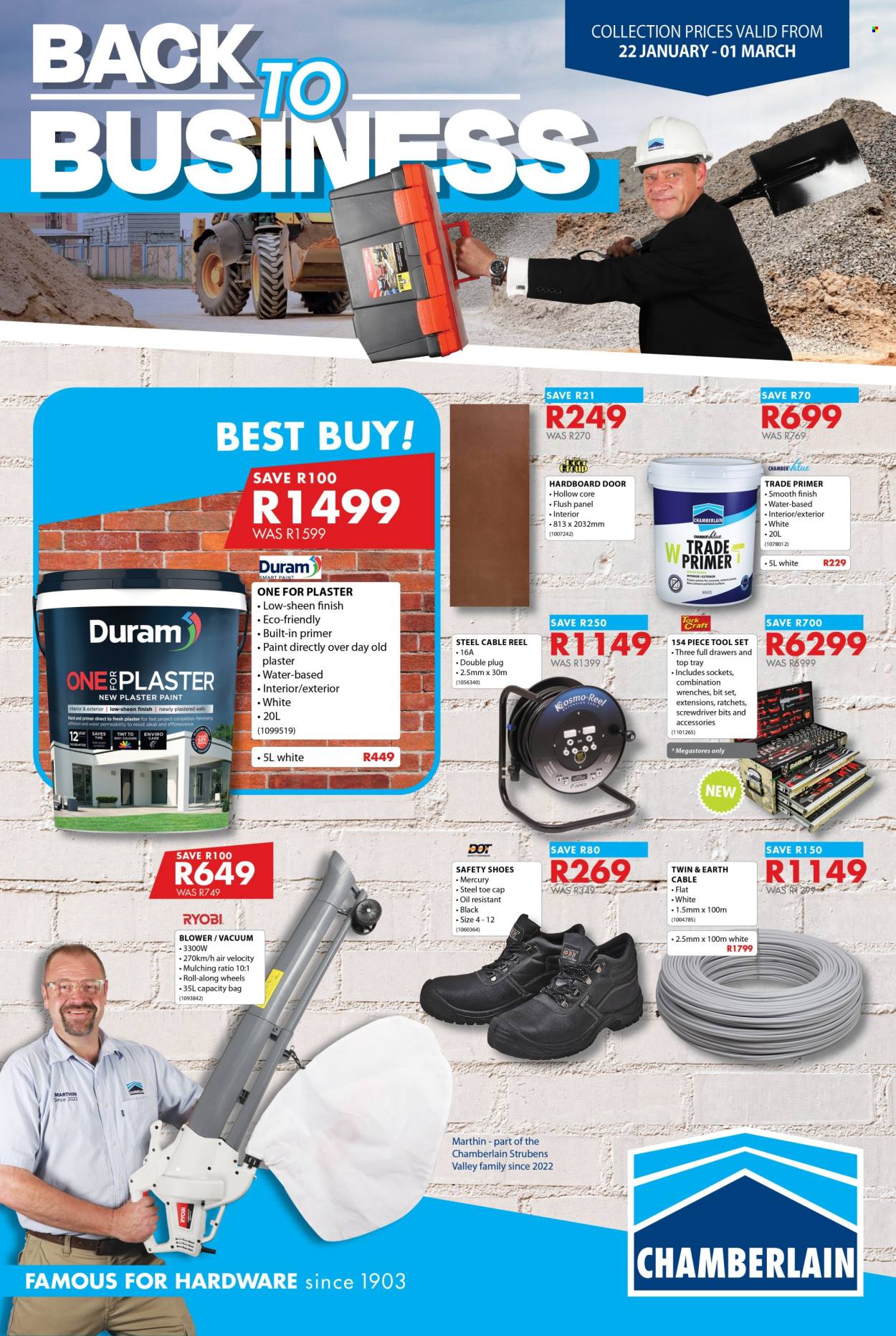 Chamberlain specials - 22/01/2026 - 01/03/2026. Page 1