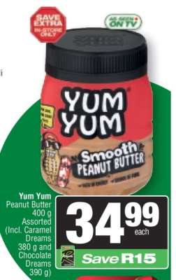 Yum Yum Peanut Butter