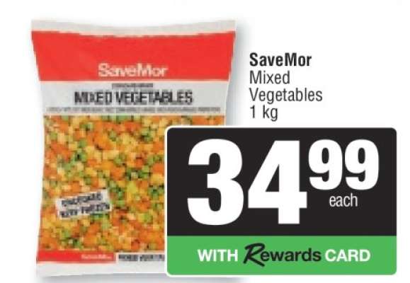 SaveMor Mixed Vegetables