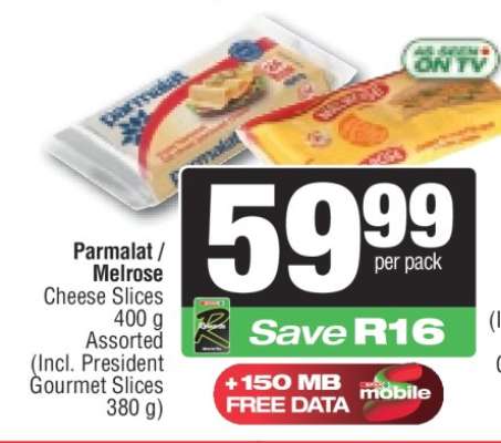 Parmalat / Melrose Cheese Slices