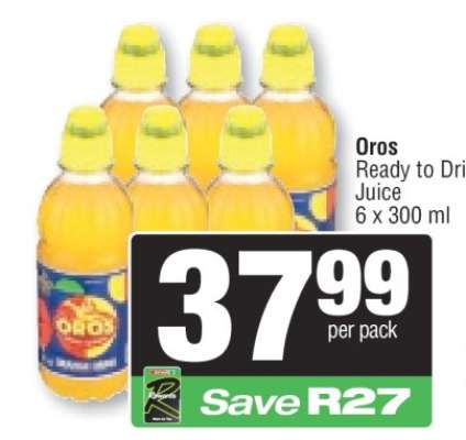 Oros Ready to Drink Juice