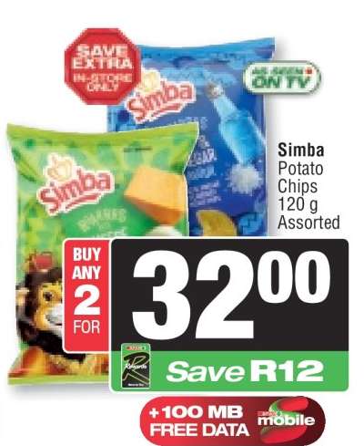 SIMBA POTATO CHIPS
