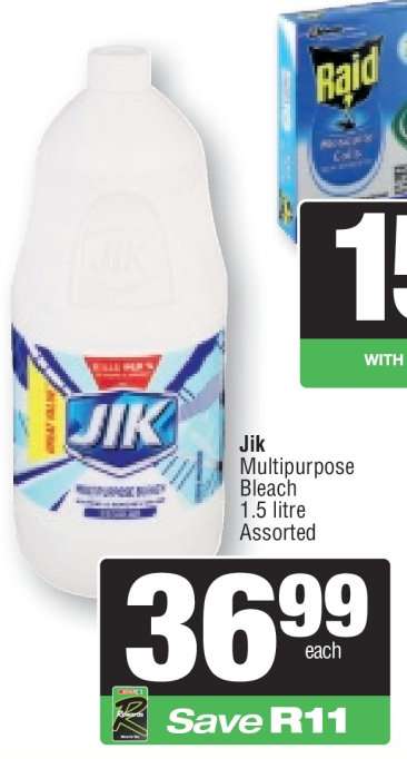 JIK multipurpose bleach