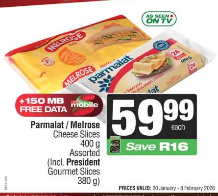 Parmalat / Melrose Cheese Slices