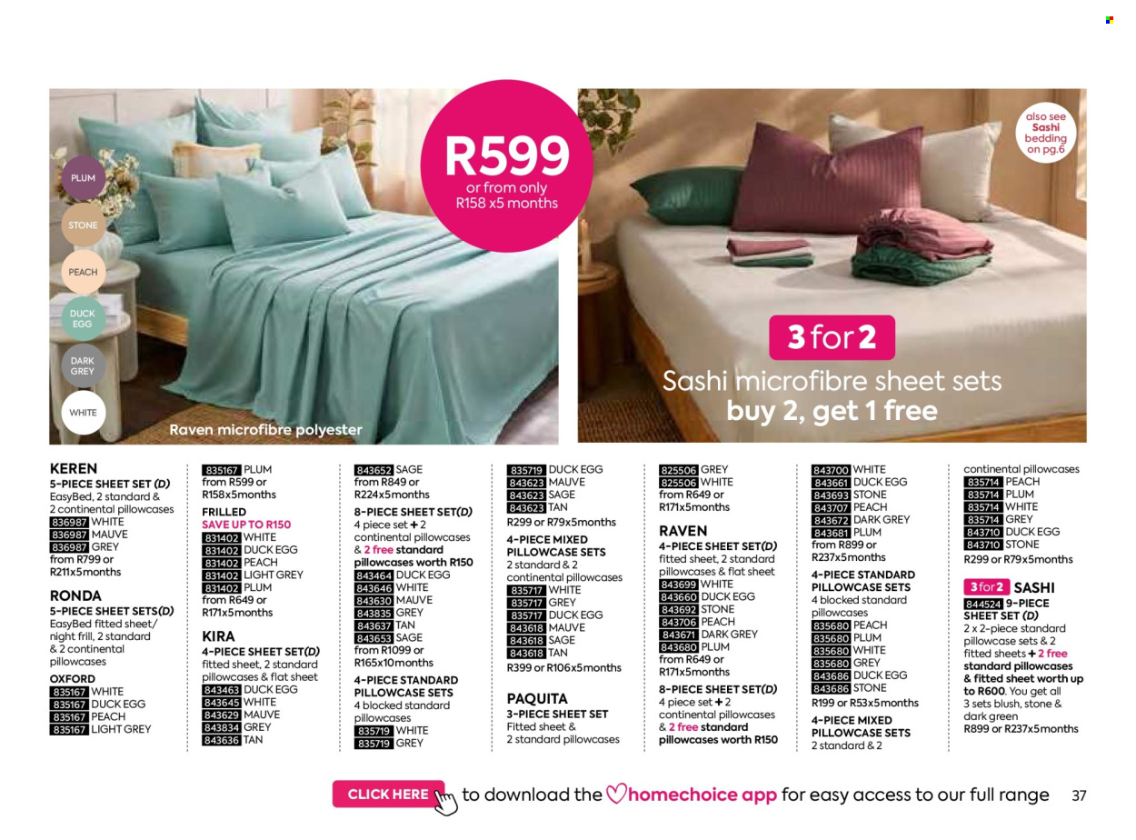 HomeChoice specials. Page 37