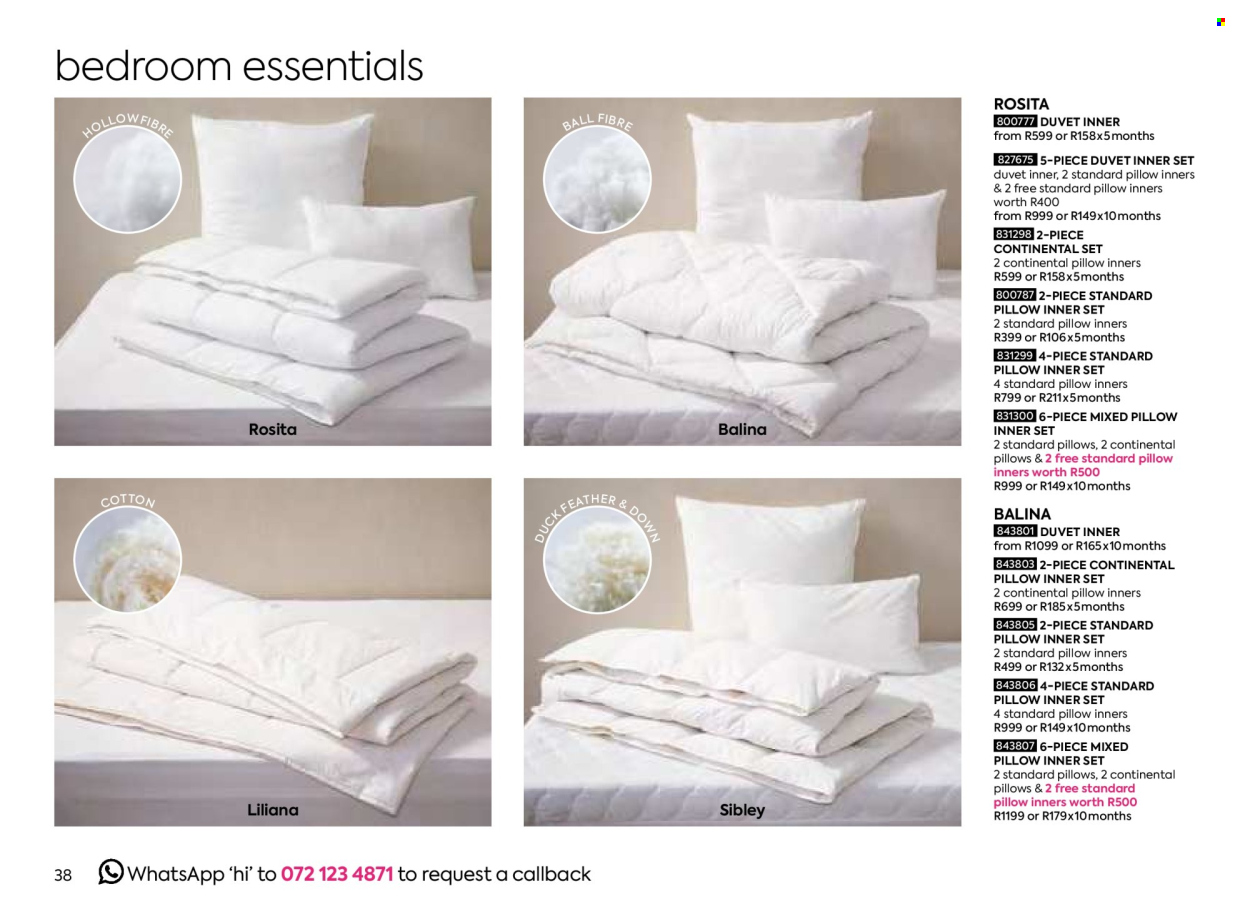 HomeChoice specials. Page 38