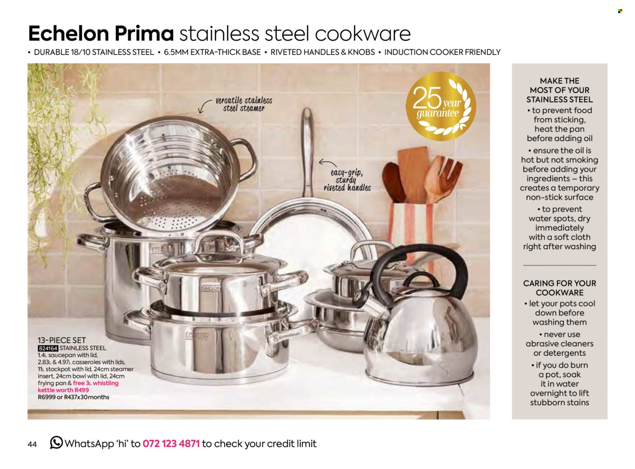 HomeChoice specials. Page 44