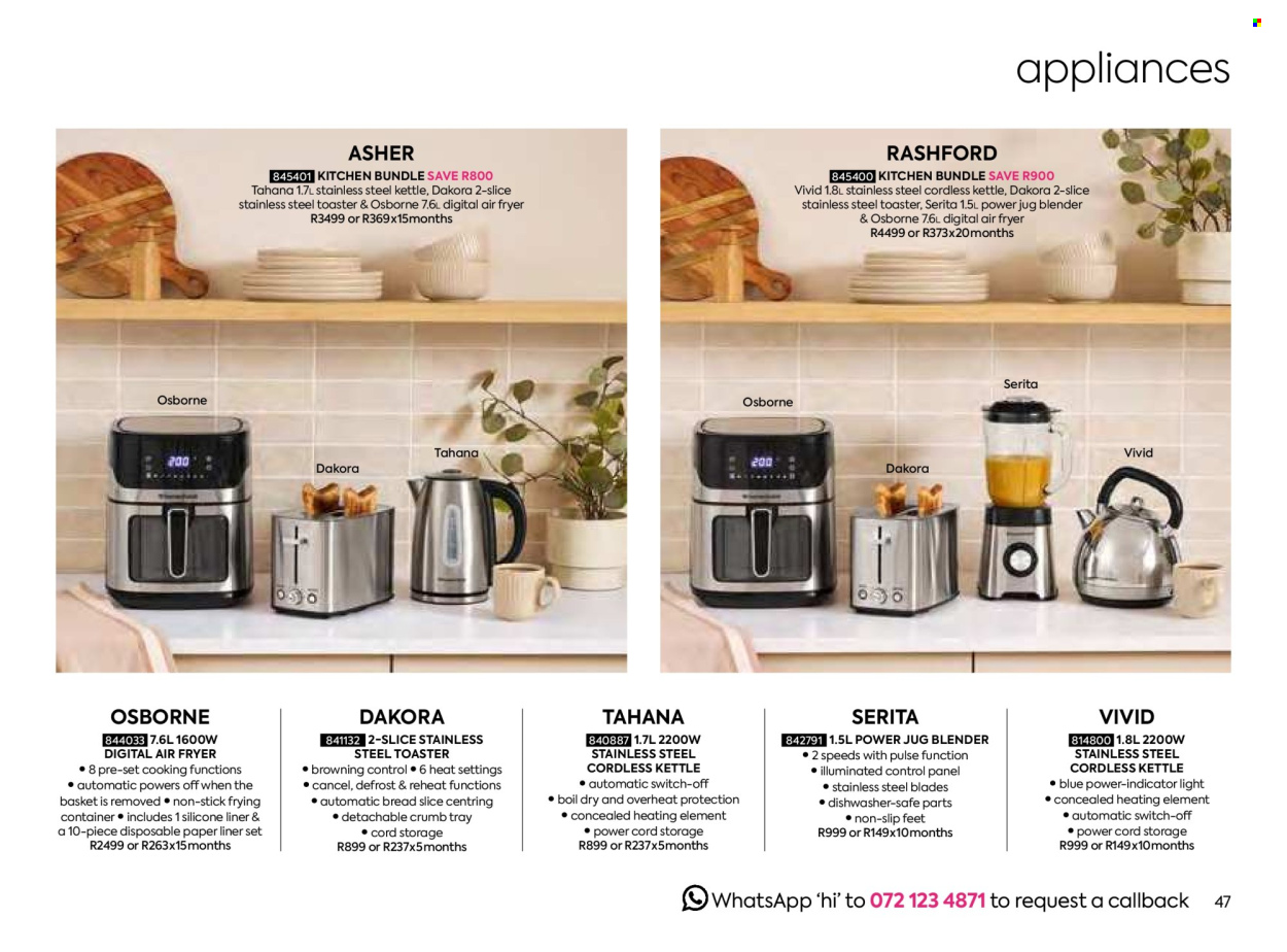 HomeChoice specials. Page 47