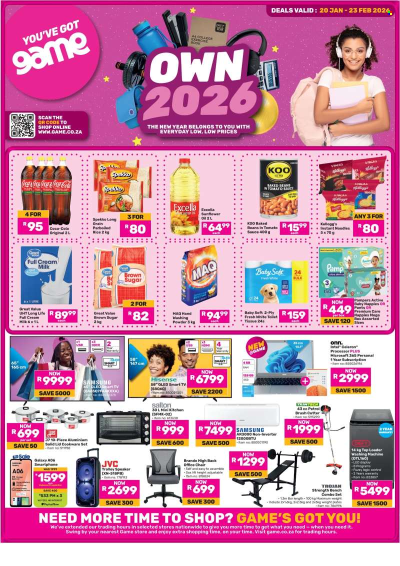 Game catalogue  - 20/01/2026 - 23/02/2026.