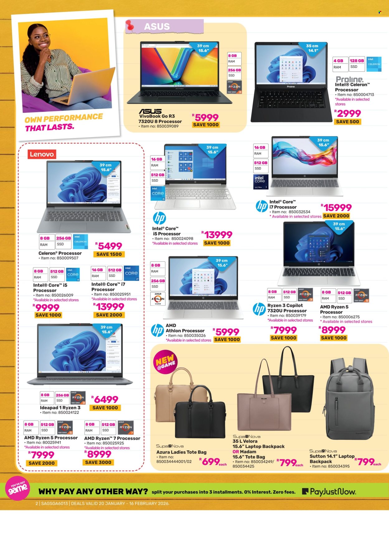 Game specials - 20/01/2026 - 16/02/2026. Page 2