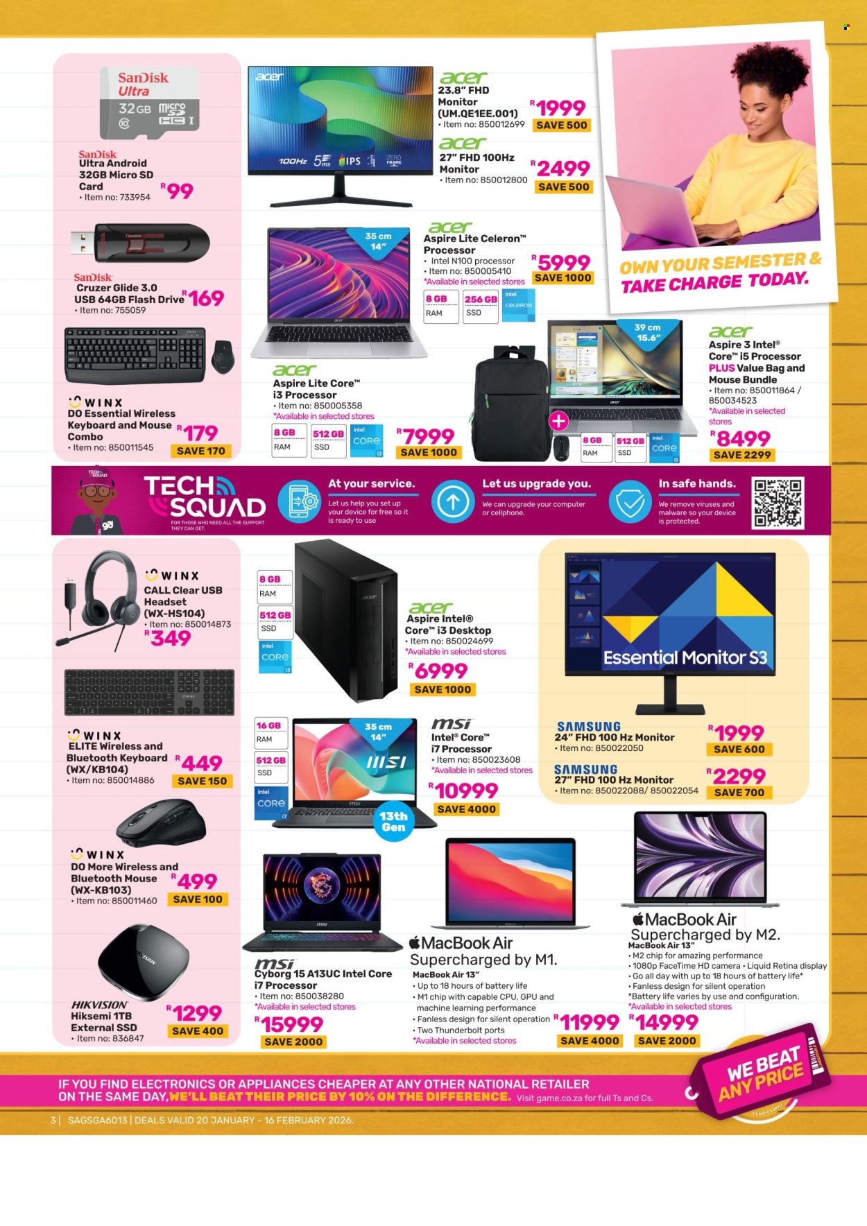 Game specials - 20/01/2026 - 16/02/2026. Page 3