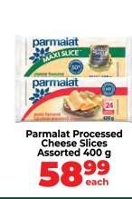 Parmalat Processed Cheese Slices Assorted 400 g