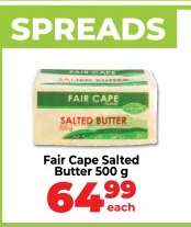 Fair Cape Salted Butter 500 g