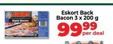 Eskort Back Bacon