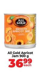 All Gold Apricot Jam 900 g