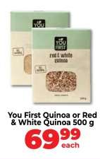You First Quinoa or Red & White Quinoa 500 g
