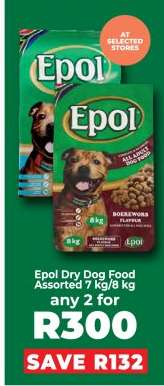 Epol Dry Dog Food Assorted 7 kg/8 kg
