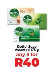 Dettol Soap Assorted 175 g