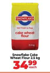 Snowflake Cake Wheat Flour 2.5 kg
