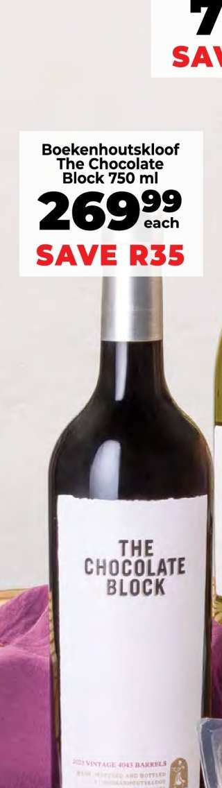 Boekenhoutskloof The Chocolate Block 750 ml