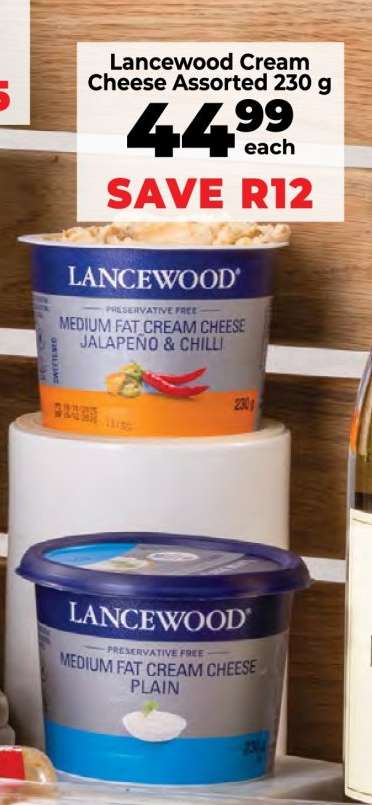 Lancewood Cream Cheese Assorted 230 g