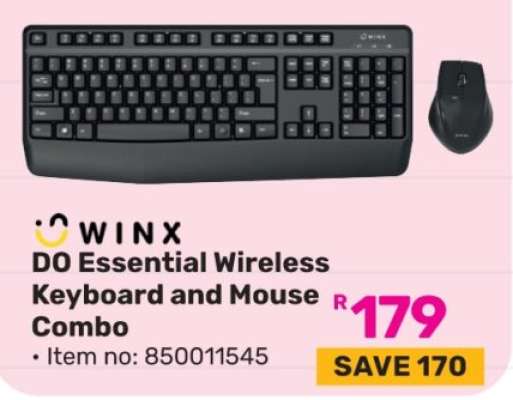 WINX D0 Essential Wireless Keyboard and Mouse Combo