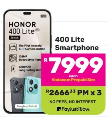 HONOR 400 Lite 5G