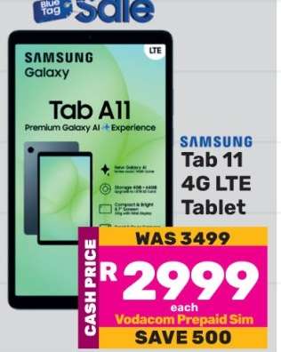 Samsung Tab 11 4G LTE Tablet