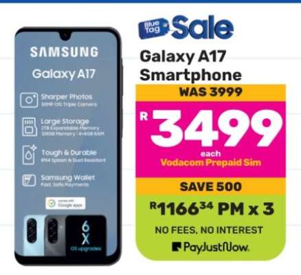Samsung Galaxy A17 Smartphone