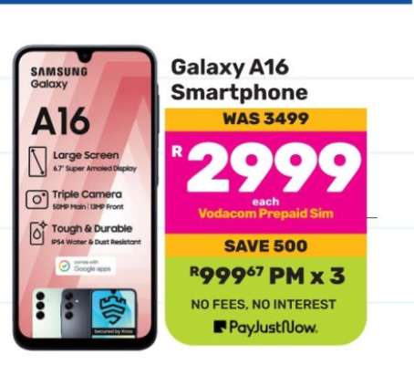 Galaxy A16 Smartphone