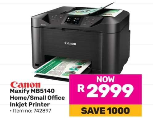 Canon Maxify MB5140 Home/Small Office Inkjet Printer