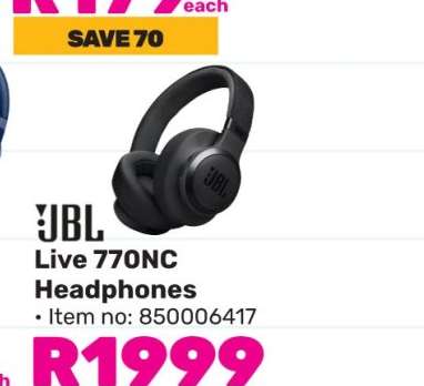 JBL Live 770NC Headphones