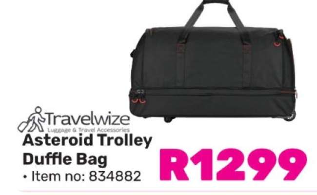 Asteroid Trolley Duffle Bag