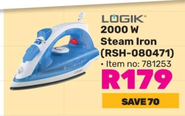 LOGIK 2000 W Steam Iron