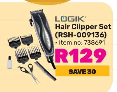 LÖGIK Hair Clipper Set (RSH-009136)